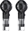 2 Pack Cooling Fans Portable Handheld Misting 25Ml Water Tank