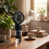 2 Pack Cooling Fans Portable Handheld Misting 25Ml Water Tank