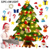 Toddler-Safe Felt Christmas Tree – 3ft Tall
