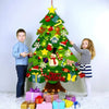 Toddler-Safe Felt Christmas Tree – 3ft Tall