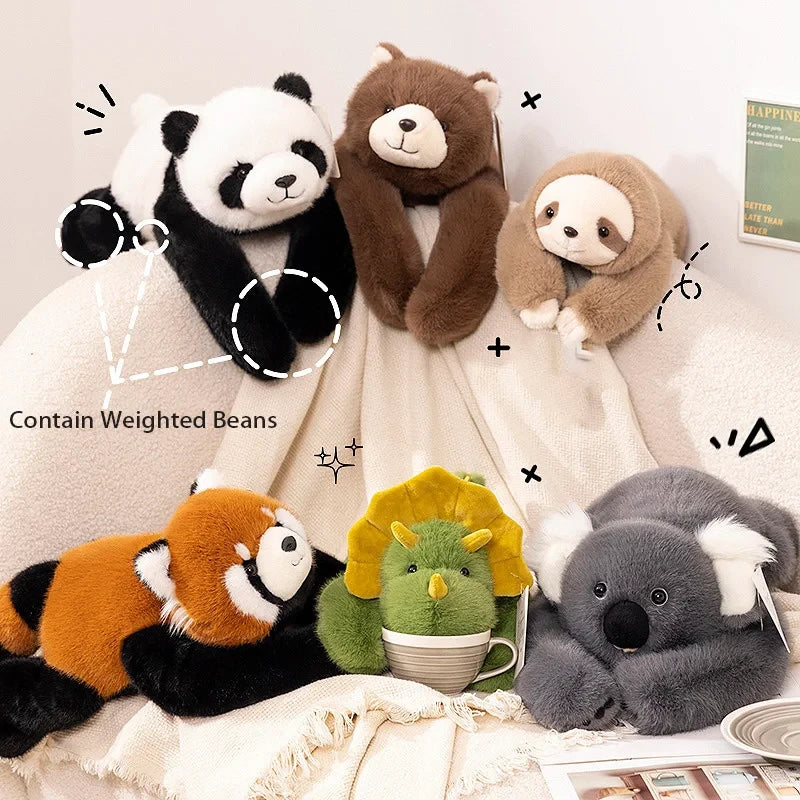 Weighted Animal Plush Decompression Pillow