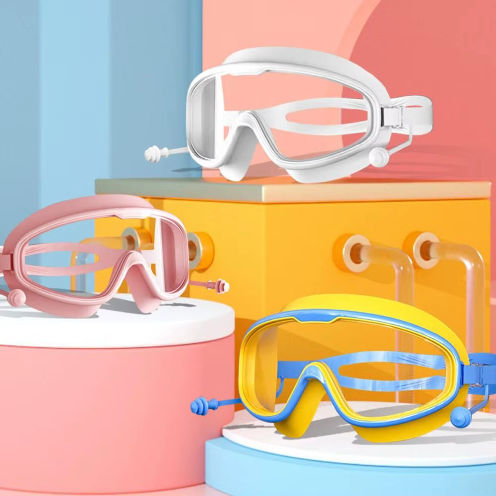 Goggles for Kids Toddler 3-15, anti Fog No Leak Clear Swim Goggles for Boys Girls Pool Beach Swimming Goggles