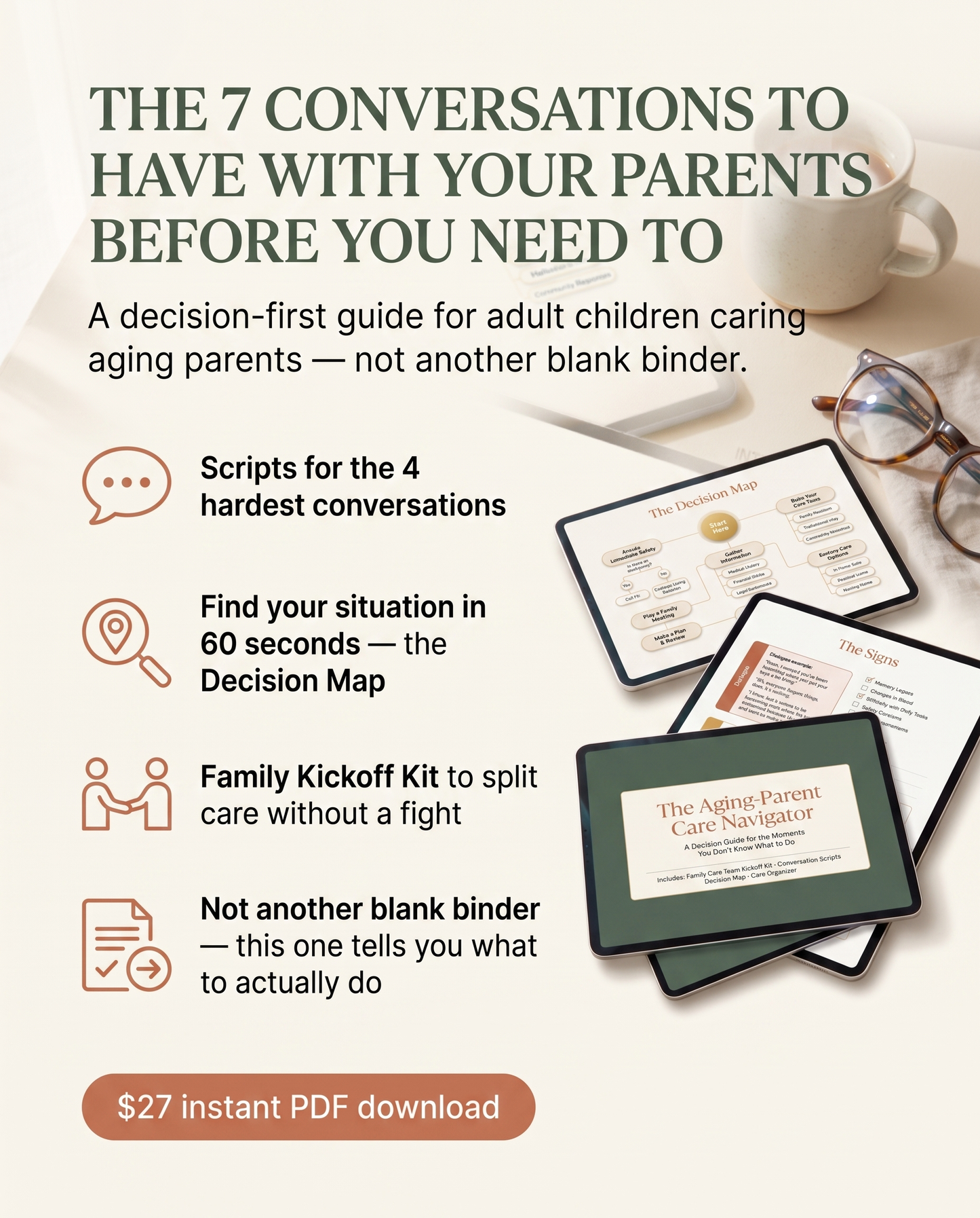 The Aging-Parent Care Navigator: Decision Guide for Family Caregivers