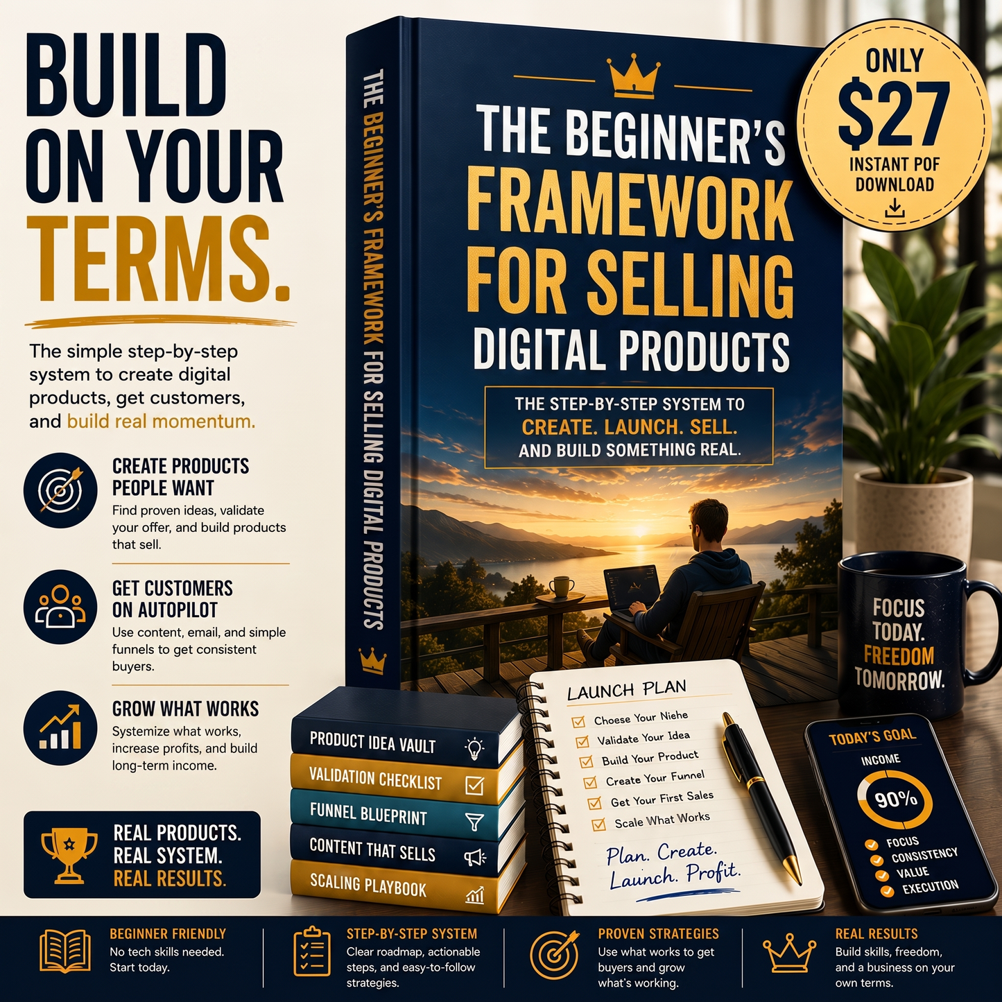 The Beginner's Framework for Selling Digital Products